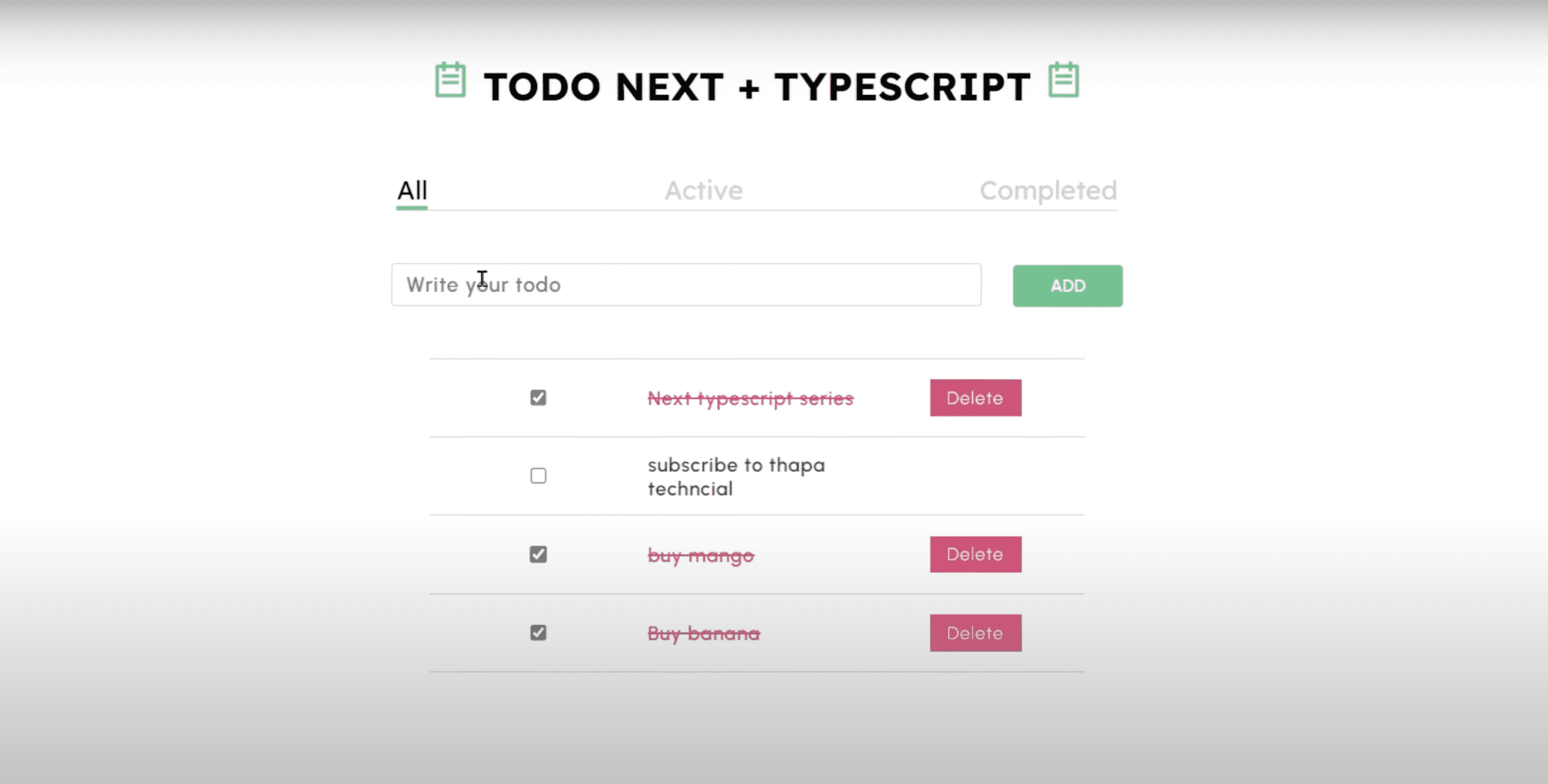 Todo